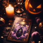 Tarot Whispers Image and Pumpkin