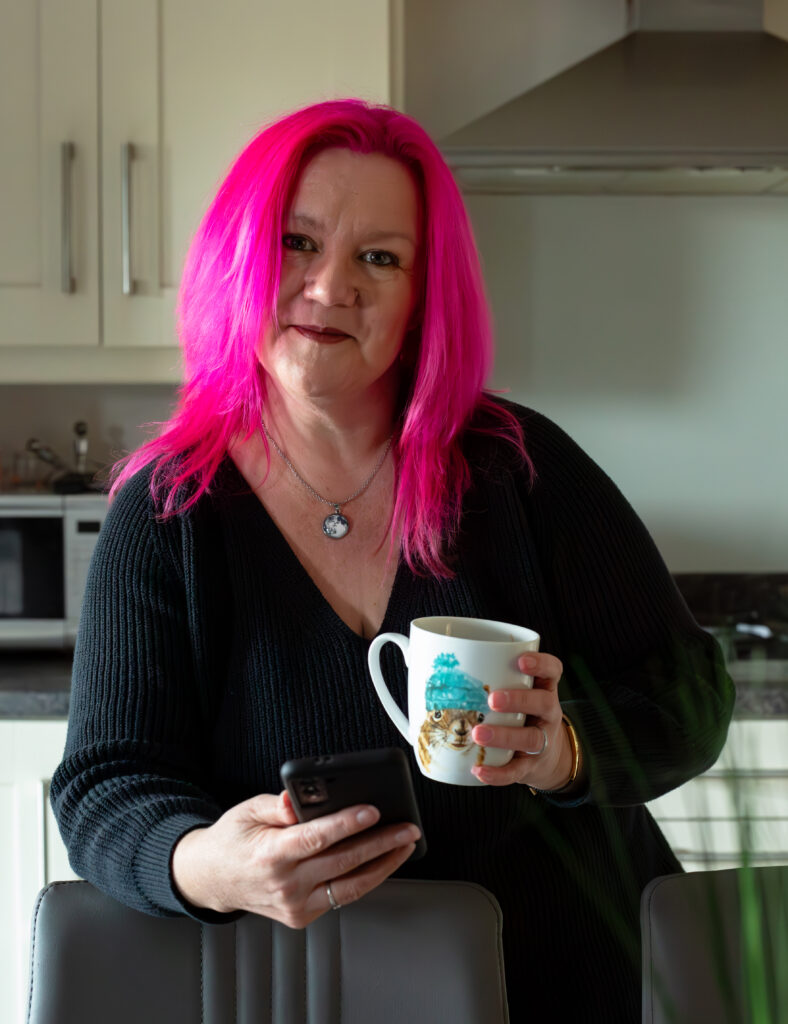 Debi in the kitchen