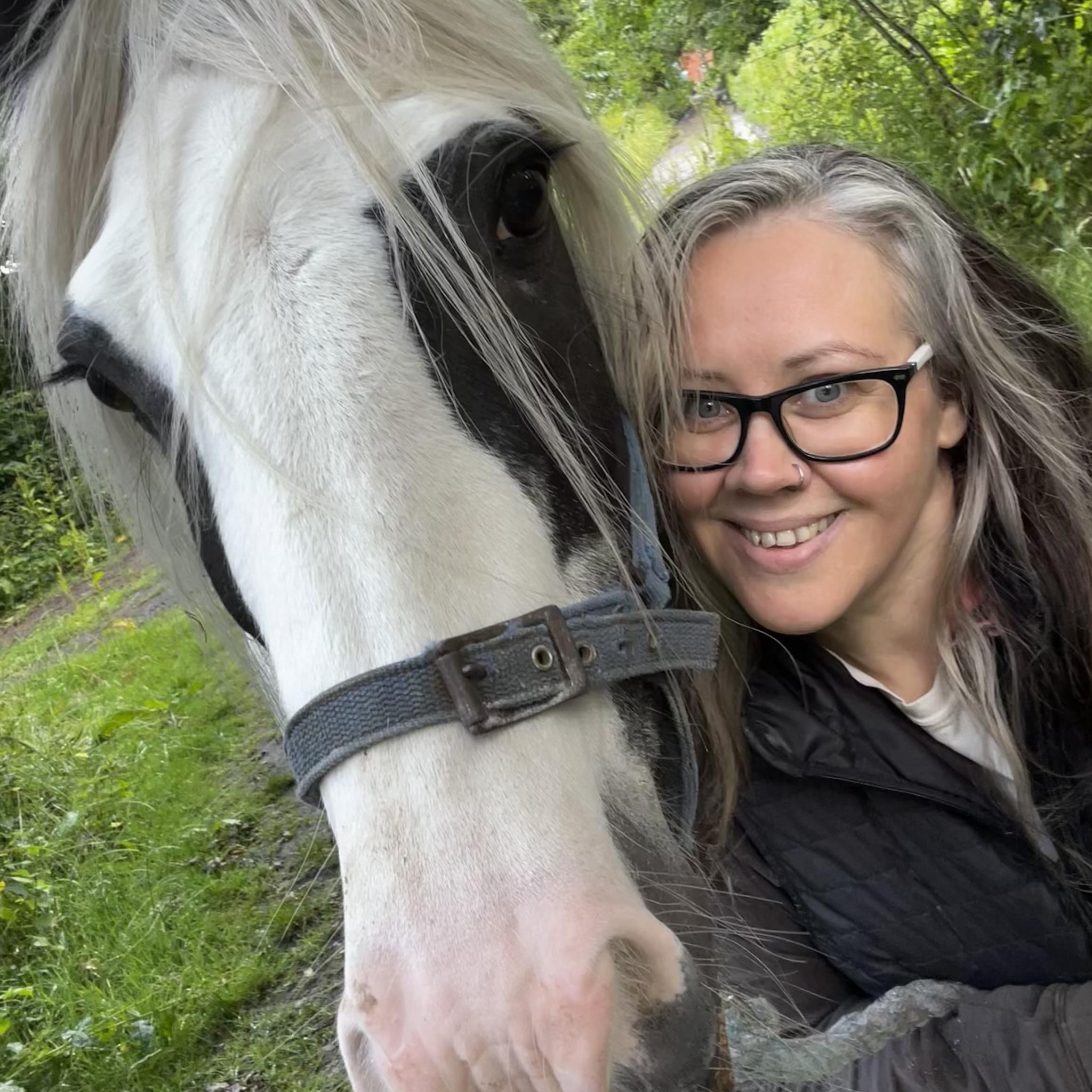 Kerry Rafter and her horse